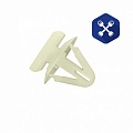 Клипса обивки универсальная Mitsubishi, TOYOTA (Н=16.3 мм, ф=10.9 мм) белая ("MASUMA")